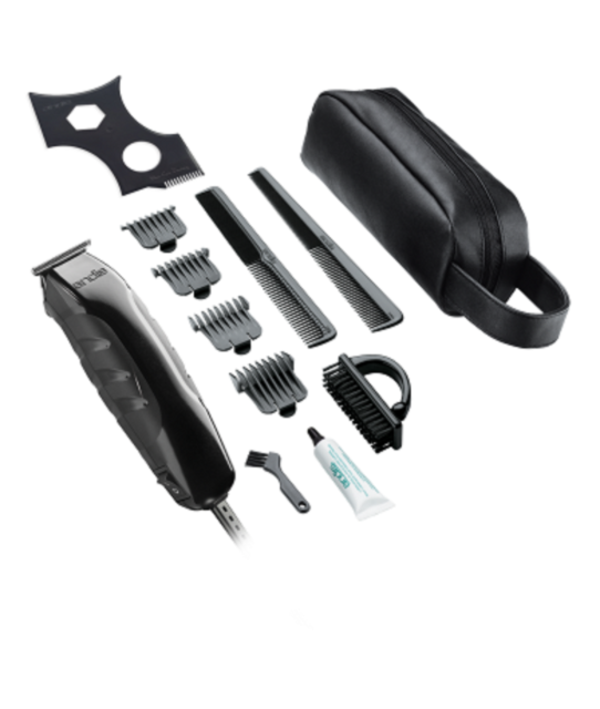 Andis Headliner 2 Trimmer Kit 11-Pieces - Black (29795