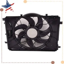 Fit Mercedes-Benz E350 E400 C250 C350 Radiator Cooling Fan Assembly 2049061403 S