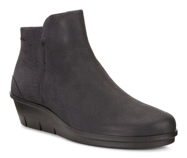 soul naturalizer haley wedge bootie grey