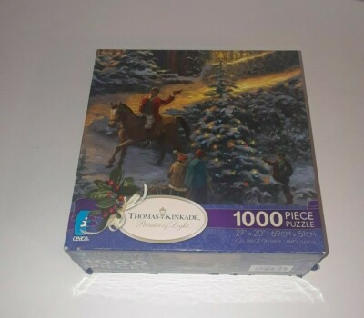 Thomas Kinkade 1000 Piece Jigsaw Puzzle Spirit of Christmas | eBay