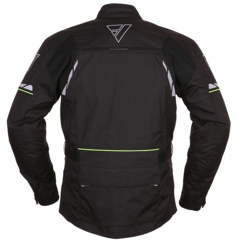 Modeka Crookton, Textile Jacket , Color: Black , Size: 8XL
