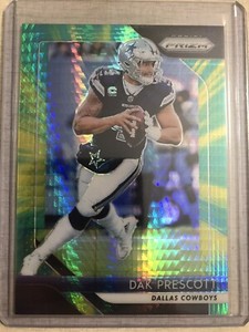 Dak Prescott 2018 Panini Prizm HYPER PRIZM 249/275 - Dallas Cowboys