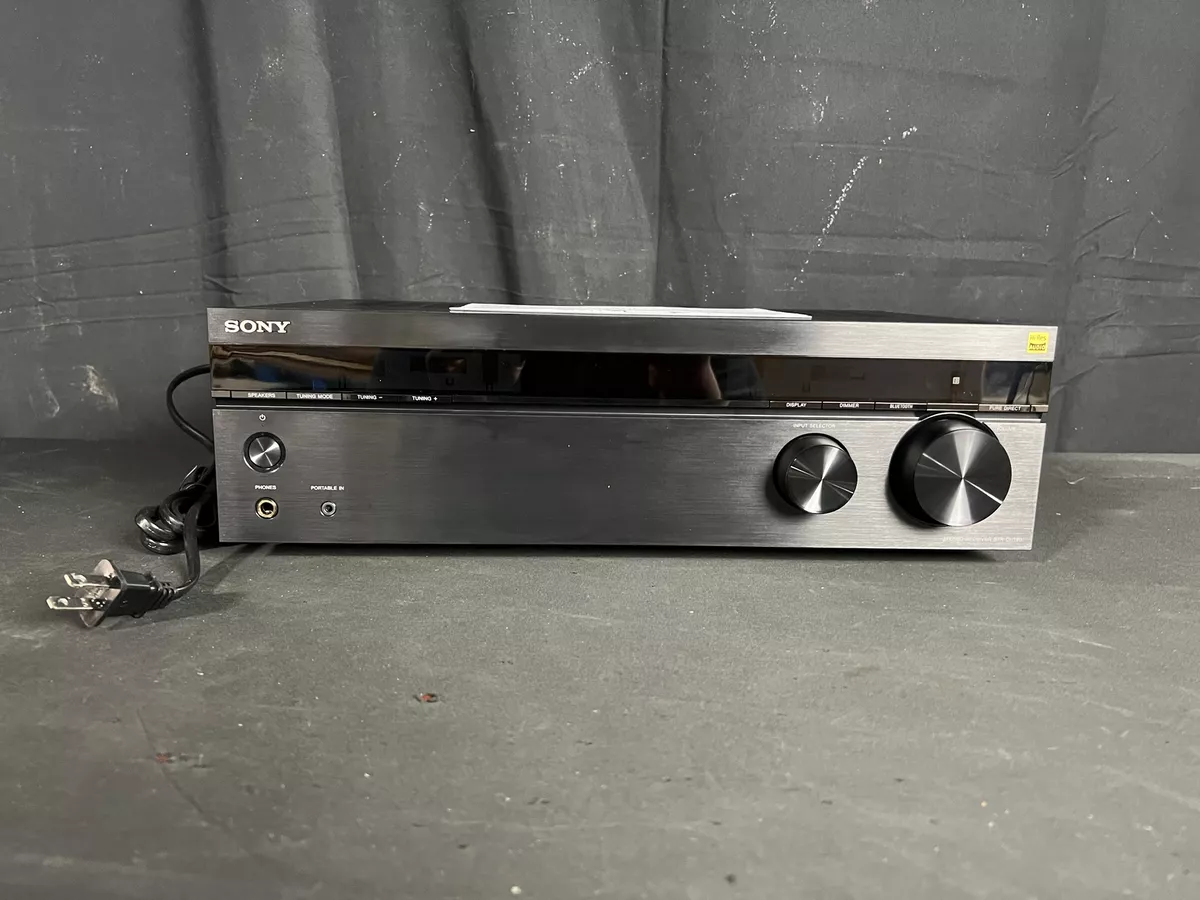 Sony STR DH 2 Channel W 6 Inputs Bluetooth Stereo Receiver