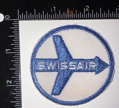 Vintage Swiss Air Airlines Switzerland Patch