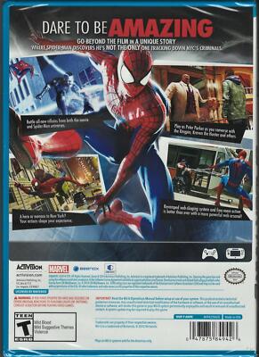 The Amazing Spider-Man 2 Wii-U (Brand New Factory Sealed US