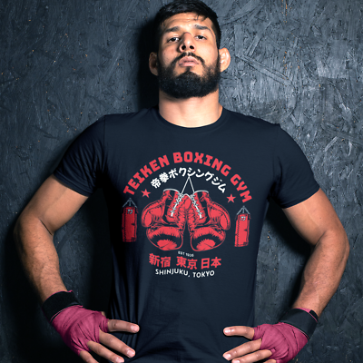 Stitch's Boxing Camp 00s Tシャツ Teiken Boxing Gym Crewneck Tshirt, Japanese Boxing Gym Tee shirt