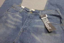 Vintage Levi's Silvertab Jeans Mens 38x32 Blue Baggy Wide Leg Light Wash NWT