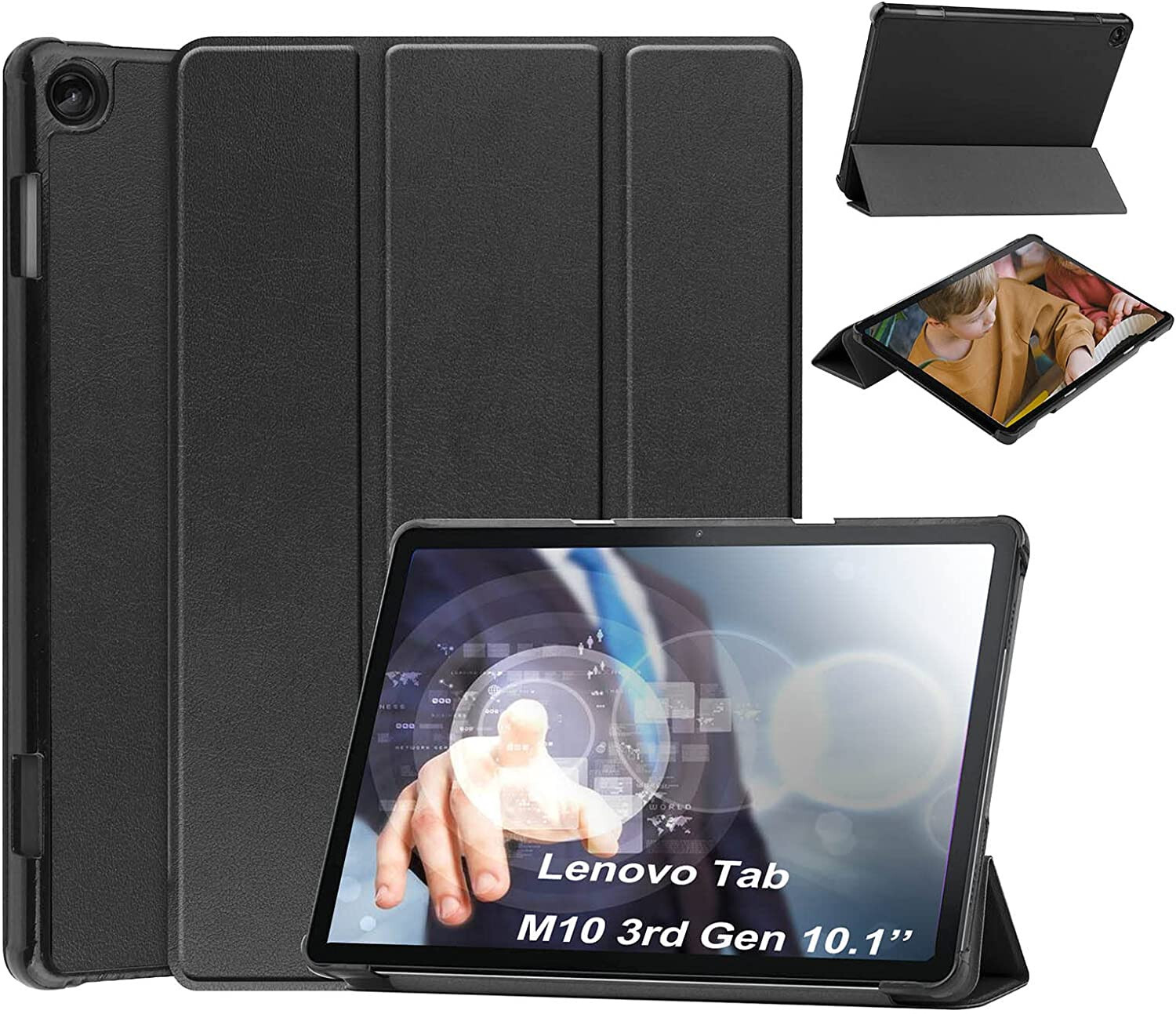 For Lenovo M10 3rd Gen Case Case Smart Book Stand Cover 10.1 TB328FU / TB328XU eBay