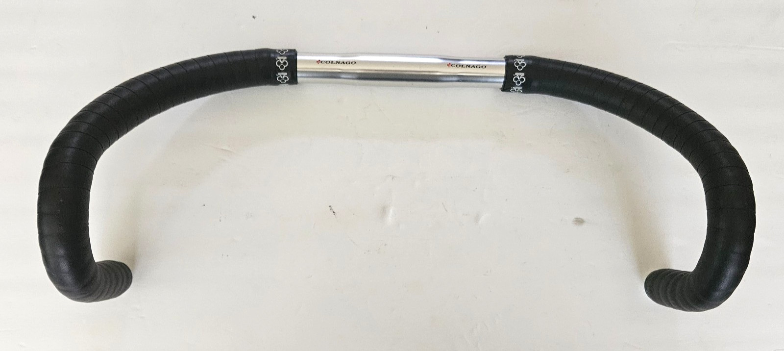 Vintage Pista/Track Handlebars, COLNAGO Logo, 26.0mm Clamp, 42mm Width, NOS