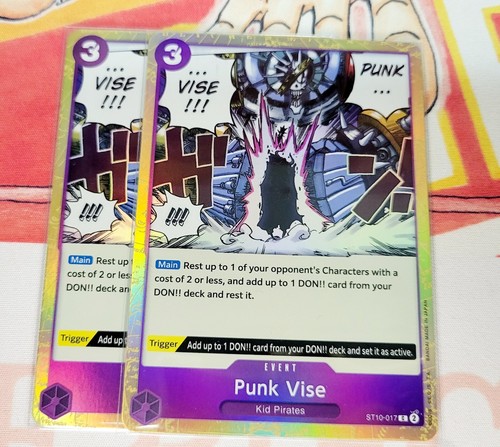 One Piece TCG Punk Vise Event ST10-017 C Holo English X2