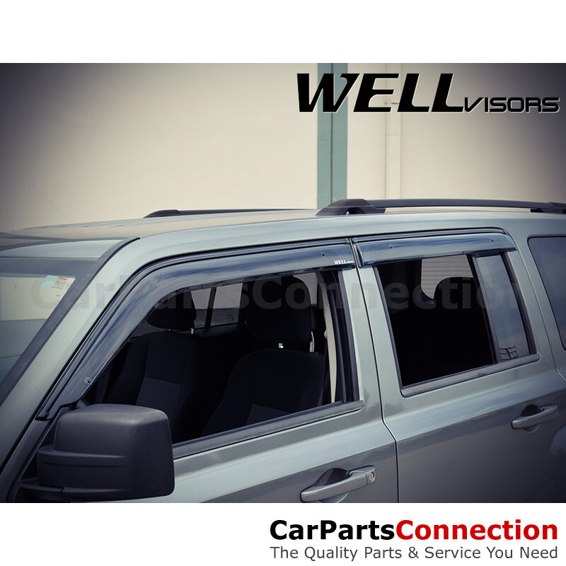 WellVisors Window Visors 0717 For Jeep Patriot Side Deflectors eBay