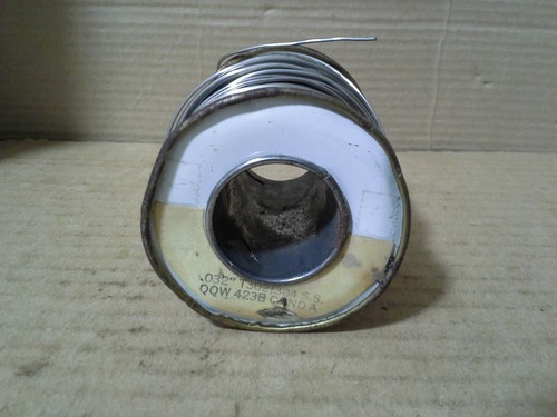 Vintage .032" T302/304 S.S QQW 423B Wire Conda Weight w/Spool  13.8 oz