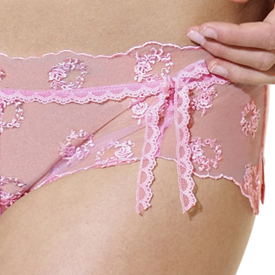 Short Braguitas Panache Superbra Talla Especial Eliza Rosa 40 42 44 - Imagen 3 de 4