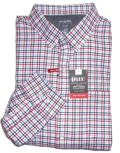 fall dresses fit and flare Van Heusen Regular Fit Ultra Wrinkle Free Stretch FLEX Solid