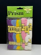 Prism Six-Strand Floss Pack  8 meters 6 strands  x 36 skeins *check description