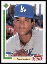1991 Upper Deck Final Edition #2F Pedro Martinez RC Rookie Card LA Dodgers. rookie card picture