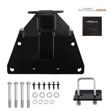 2inch Class 3 Hitch Receiver for Jeep Commander Grand Cherokee 2005-2010 Black