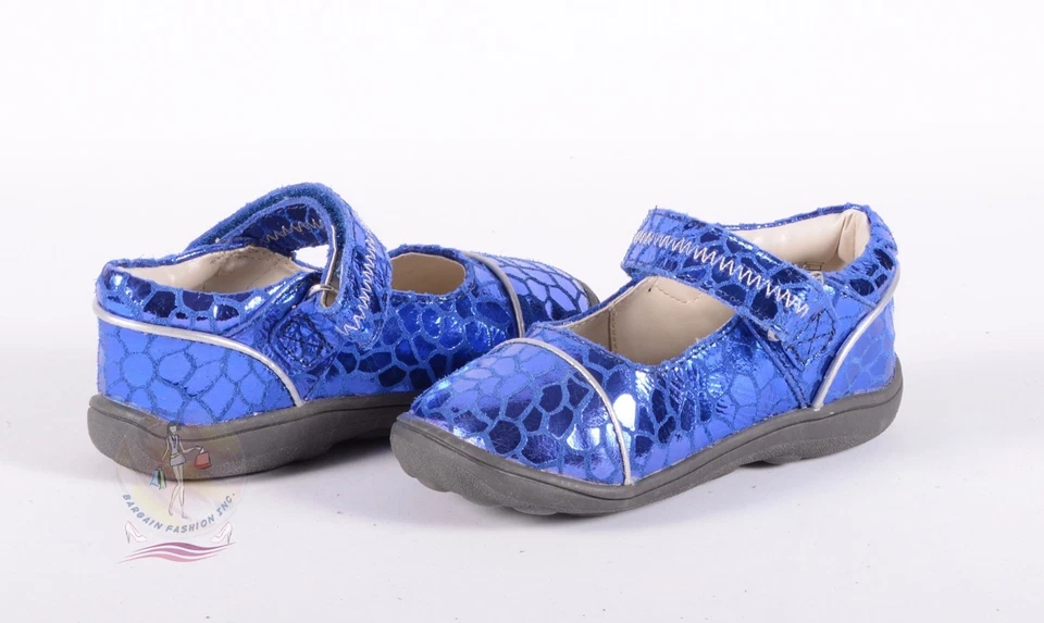 ZAPATOS MARY JANE UMI CUERO METÁLICO NIÑAS Talla 5.5 EE. UU. / 21 UE $60 NUEVOS SIN CAJA Foto 4 de 4