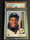 1989 UPPER DECK KEN GRIFFEY JR STAR ROOKIE RC CARD #1 *GRADED PSA EX-MT 6!