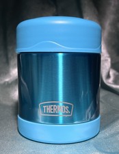 Thermos Kid's  FUNtainer  Vacuum Insulated Stainless Steel Food Jar/10oz, Blue