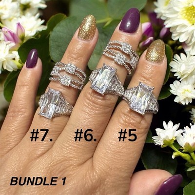 Xuping Ring Bundle -Elegant Designs -Different Sizes and Prices -Laminated Gold