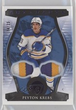 2023-24 Upper Deck Artifacts Purple Material 14/25 Peyton Krebs #72 jn6