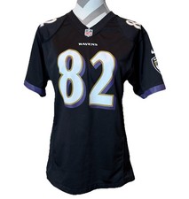 Nike NFL Baltimore Ravens Torrey Smith Youth Jersey Black Purple - Size L 14/16