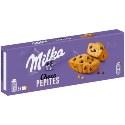 MILKA moist cakes with chocolate chips