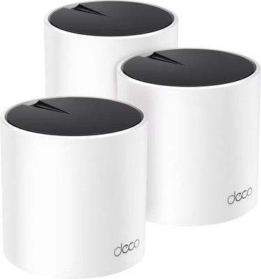 TP-Link - Deco X25 AX1800 Dual-Band Whole Home Mesh Wi-Fi 6 System (3-Pack) -...
