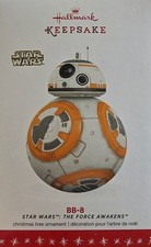Disney Star Wars  The Force Awakens BB-8 2016 Hallmark Ornament  New Mint F ship