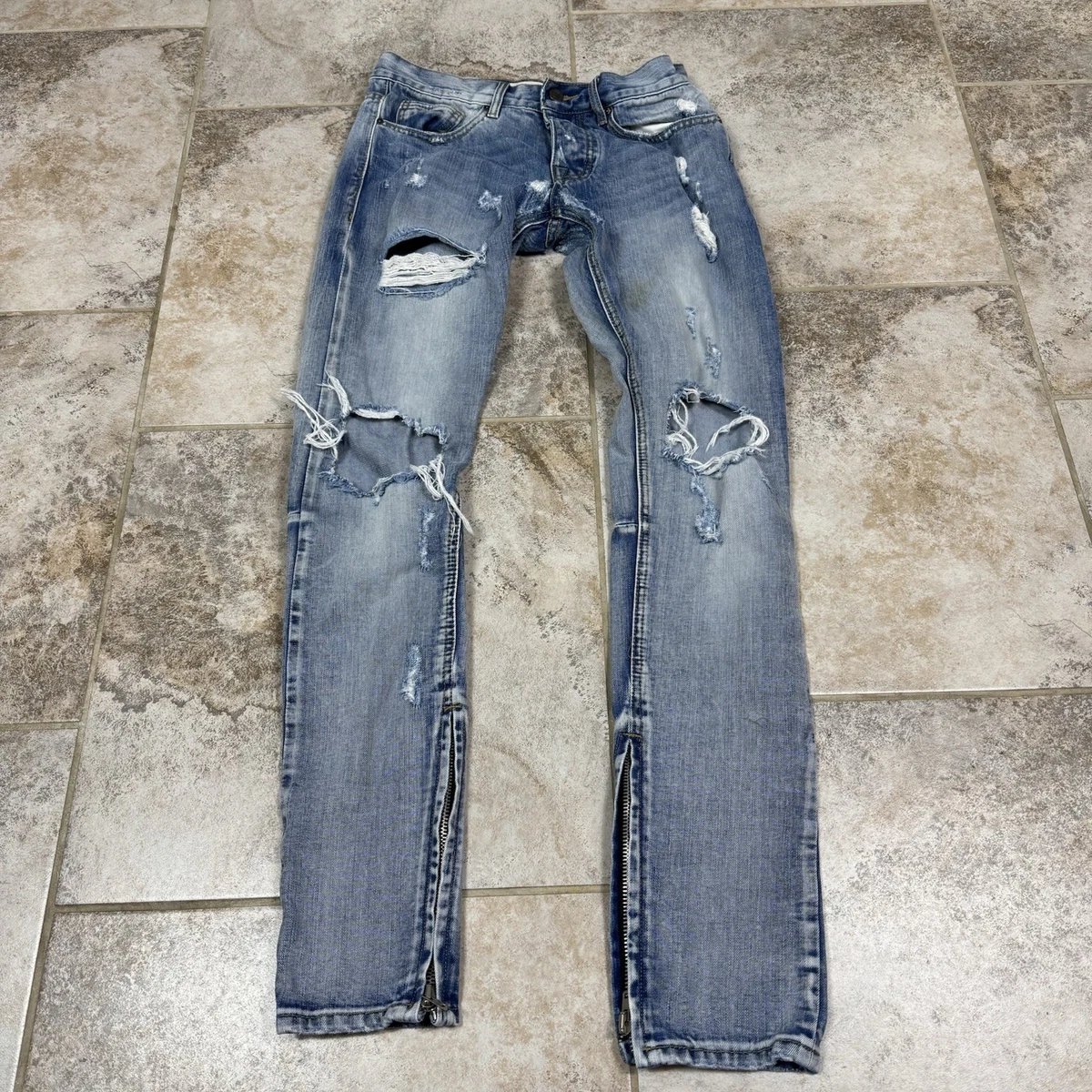 Fear of God Blue Regular Jeans for Men for sale | eBay