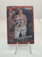 Panini 2025 Prizm WNBA Stefanie Dolson Red Pandora #112 Washington Mystics /199