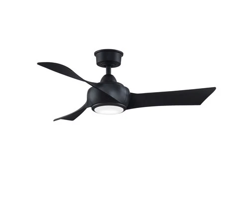 Fanimation Wrap Custom Indoor Ceiling Fan in Black- MOTOR ONLY - Picture 1 of 5