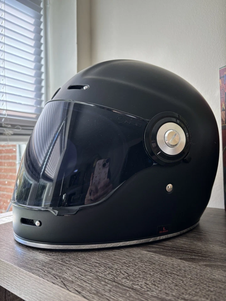 🔥🔥 Casco TORC negro mate talla grande - T115:24 Foto 3 de 4