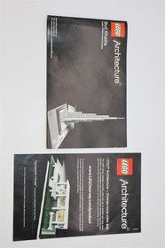 LEGO Architecture Burj Khalifa 21008 - Instructions + Box - 