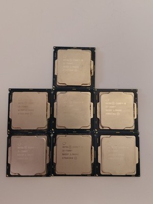 Lot of 7 Intel Core i5-7500T SR337 2.70GHz Quad Core LGA 1151 Processor CPU