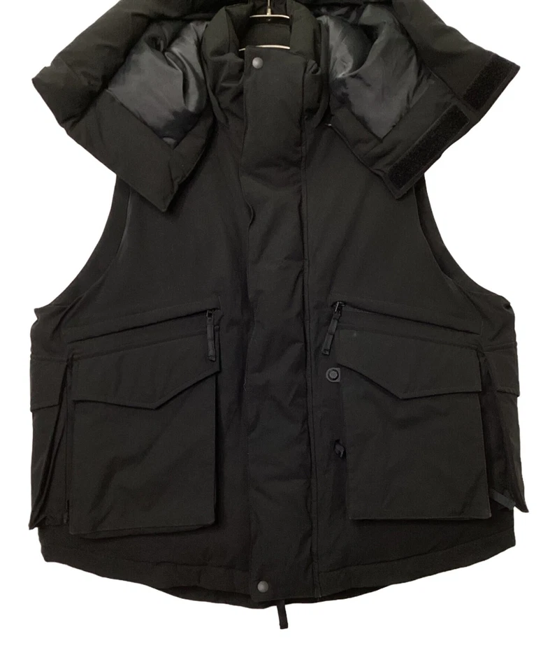 DAIWA TECH PADDING FISHING VEST Size: S Black Men BW-28021W - image 4 of 4