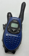 Motorola Talkabout T5500 2-Way Radio Walkie Talkie Blue 22 Channel