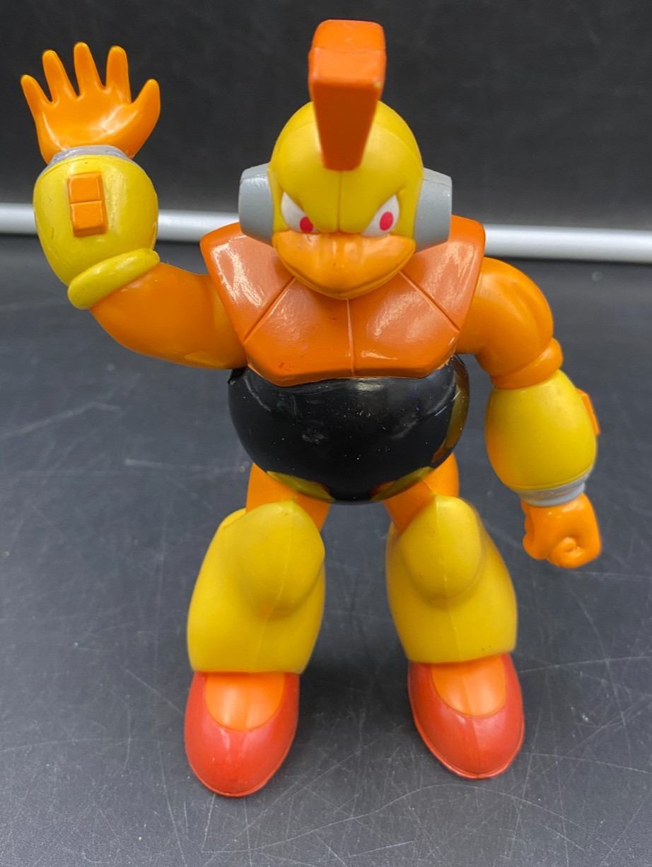 1994 BANDAI Capcom Series 1 MEGA MAN 5" BOMB MAN Action Figure *Used, See Pics*