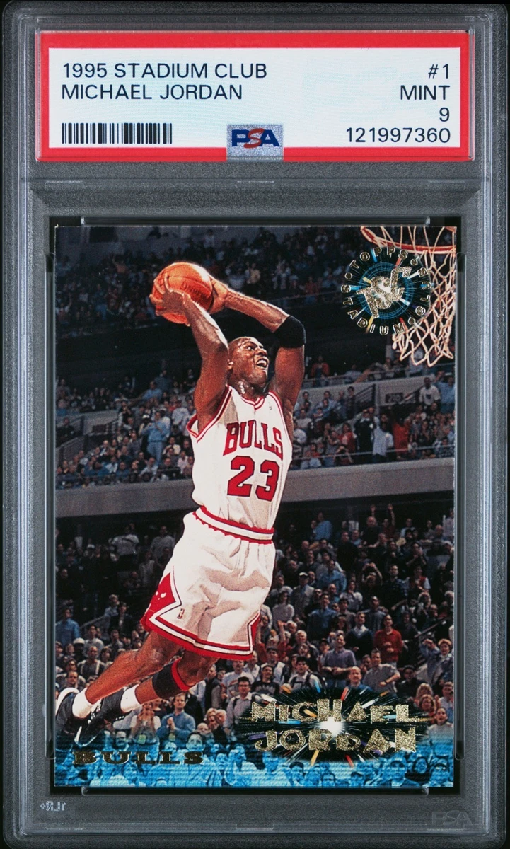 Michael Jordan 9 Graded Basketball Sports Trading Cards