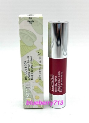 CLINIQUE Chubby Stick Cheek Color Balm ~ 03 Roly Poly Rosy ~ Full Size