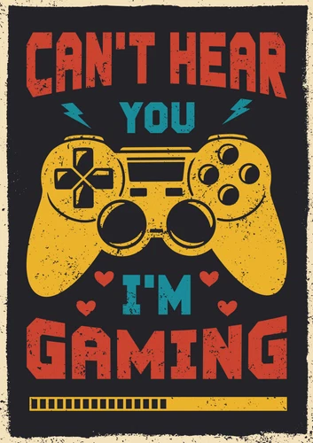 Gaming Gamer Area Do Not Disturb Sign Self Adhesive Vinyl Sticker