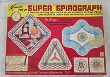Vintage 1969 Kenner's New Super Spirograph 2400 In Original Box Nice 