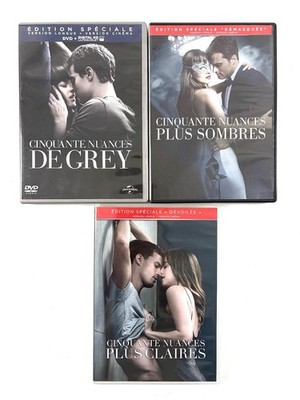 Fünfzig Nuancen von Grau Die komplette Trilogie 1 bis 3 / Set 3 DVD (50)