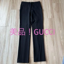 USED EXCELLENT CONDITION! GUCCI BLACK PANTS VERYGOOD