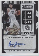 2020-21 Contenders Draft Picks Conference Ticket 11/99 Omer Yurtseven Auto 00q0