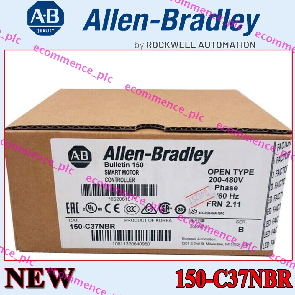 NEW IN BOX 150-C37NBR AB NEW SMC-3 37A Smart Motor Controller 150 C37NBR