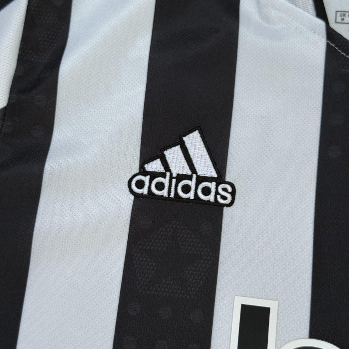 Adidas 2021 Juventus Jersey Mens M Black White Home Soccer Striped