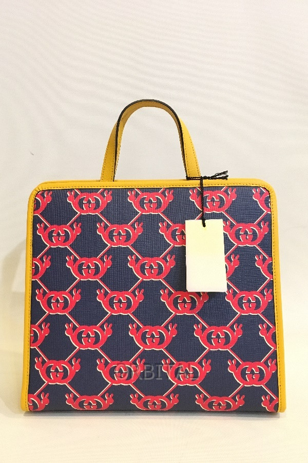 Futakotama Gucci Children'S Interlock King G Snail Tote Bag