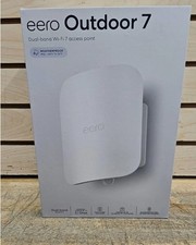 eero Outdoor 7 Mesh WiFi Router - SN10111 - Bundle New  Sealed with AC Adapter